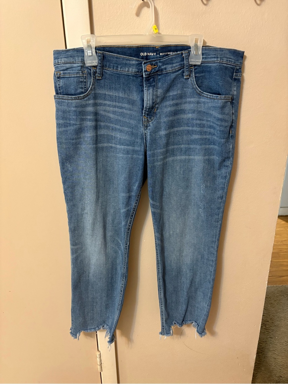 Old Navy Boyfriend Straight Droit Mid rise Jeans Sz 14